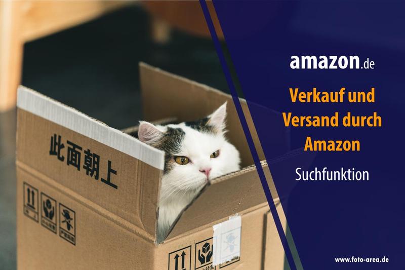 Produkte mit Verkauf und Versand durch Amazon finden - foto-area.de