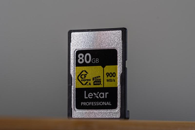 Lexar CFexpress Speicherkarte ist Robust - Lexar Professional CFexpress Typ A Gold im Test